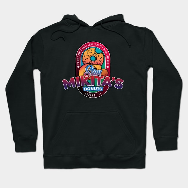 Stan Mikita's Donuts Hoodie by Baddest Shirt Co.